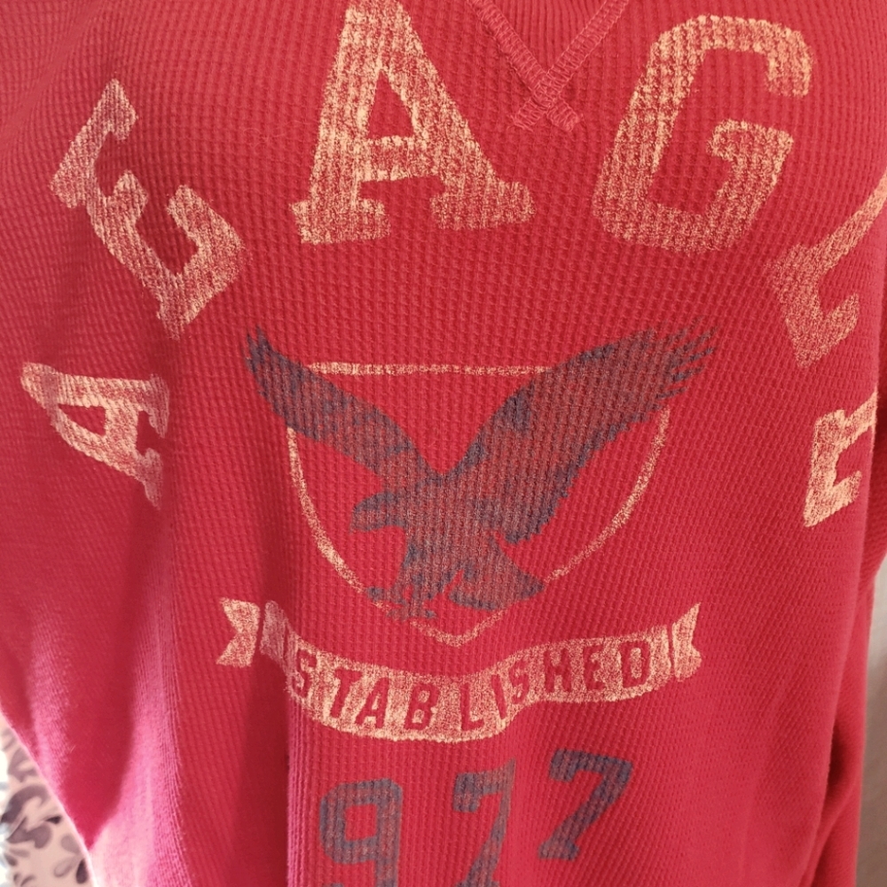 American Eagle slouch top*size "Junior's Large"